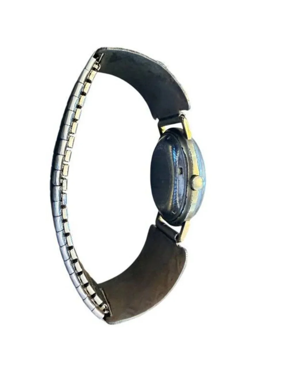 Vintage Hamilton Automatic Wristwatch with Turquoise and Sterling Silver Band